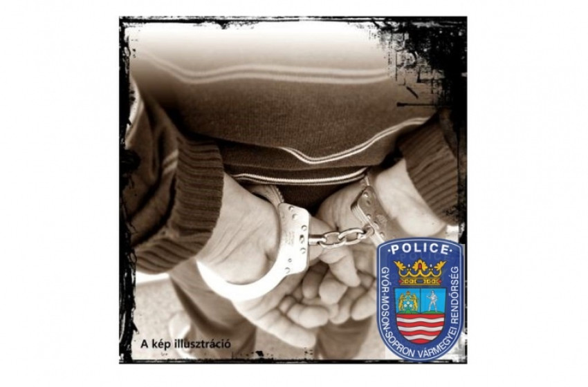 Körözött személyt fogtak el Rábapatonán